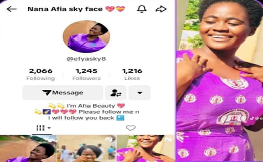 Ghana SHS Student Efyasky08 On TikTok L£ak£d Video