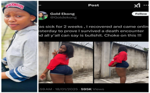 VIDEO: AKSU Students Gold Ekong S£xtape Trending On Twitter