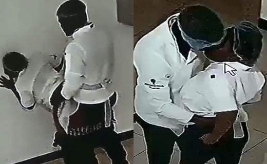 South African Hotel Workers Caught Having S£x On CCTV Camera