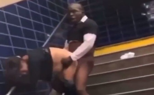 Crack Users Having S£x at Train Station