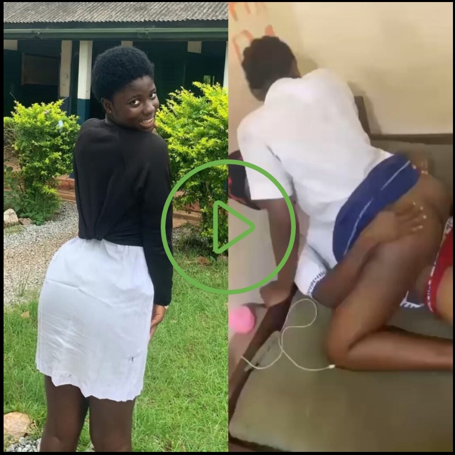 African High school girl gets fuck by class mate