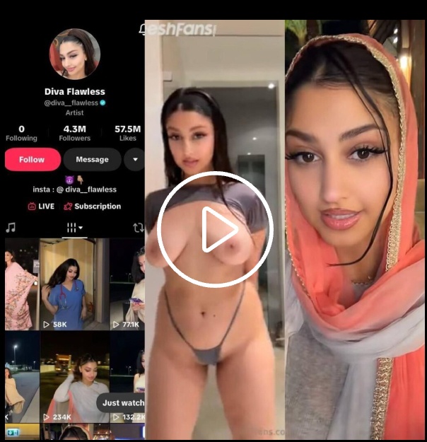 TikTok leak nude video of diva flawless