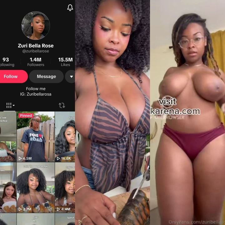 TikTok Chef “Zuribellarose” onlyfans leak video Discover By Fans