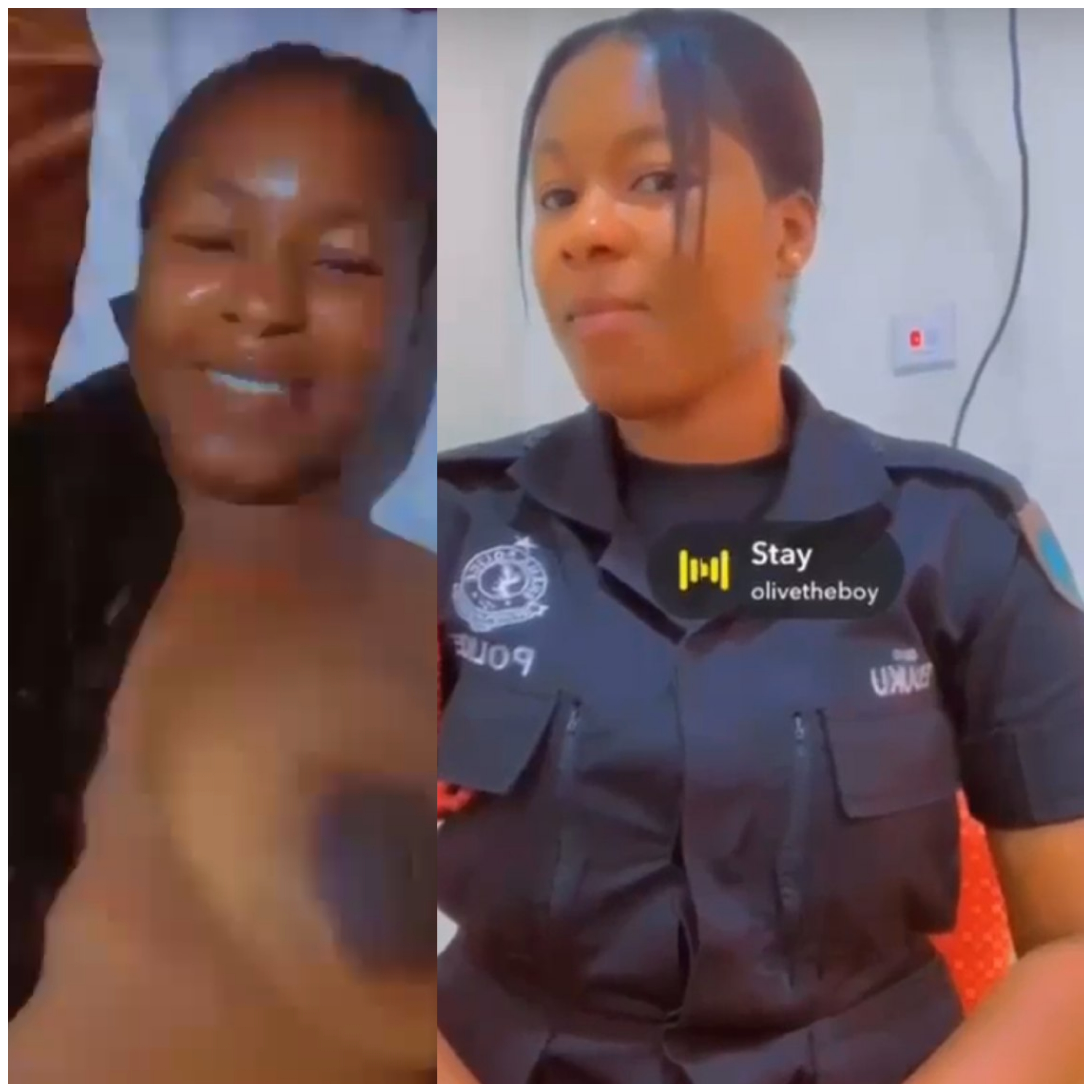 Have you watched the alleged video of the policewoman? She was on fire